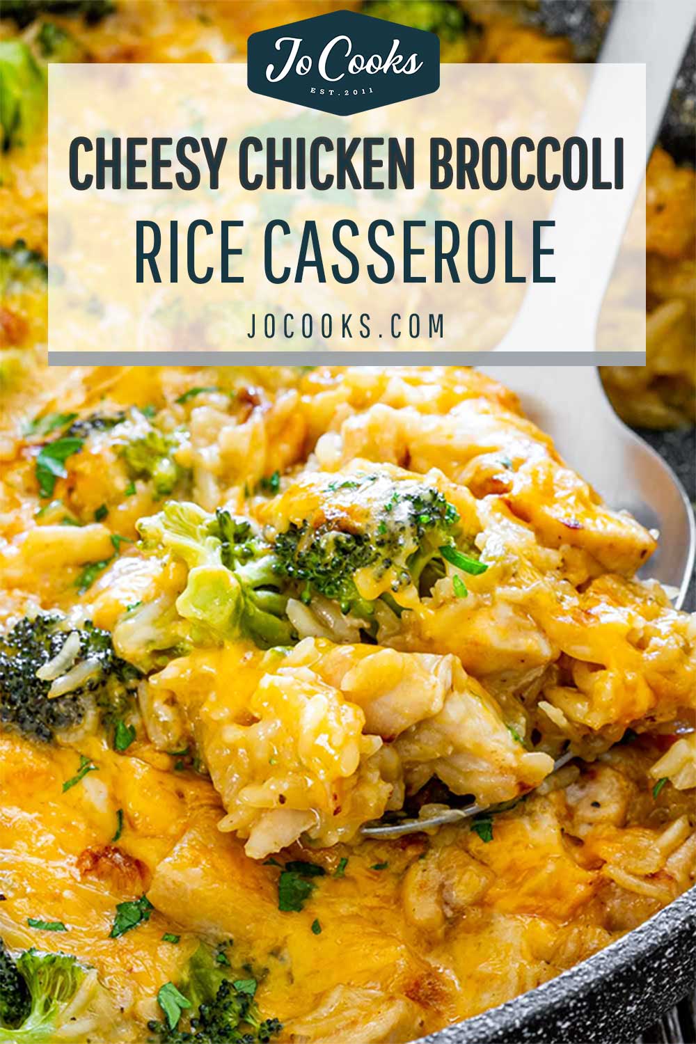 pin for chicken broccoli rice casserole.