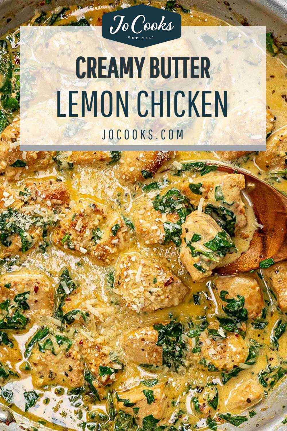 pin for creamy butter lemon chicken.