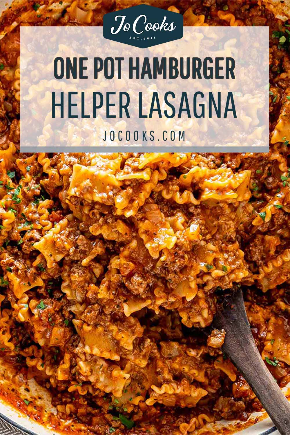 pin for one pot hamburger helper lasagna.